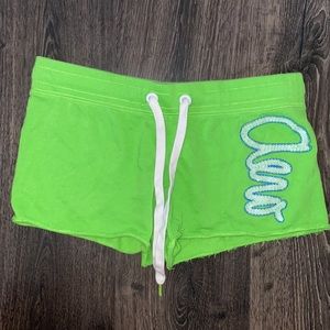 Aeropostale- Green “aero” Shorts